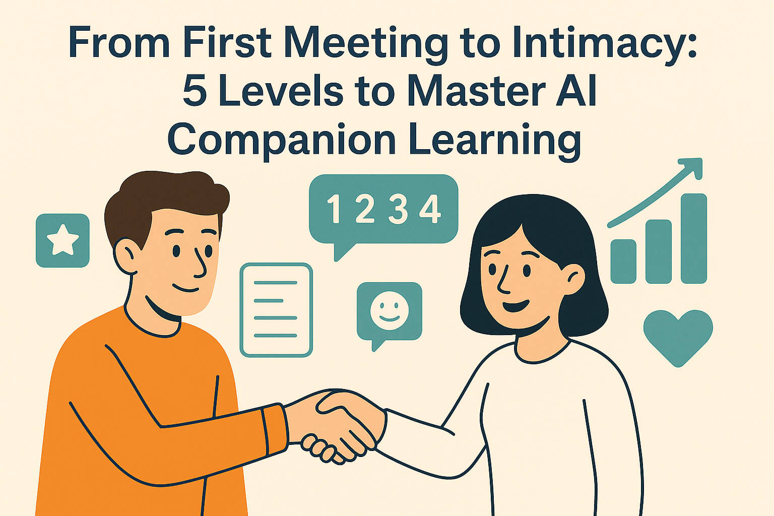 From First Meeting to Intimacy: 5 Levels to Master AI Companion Learning