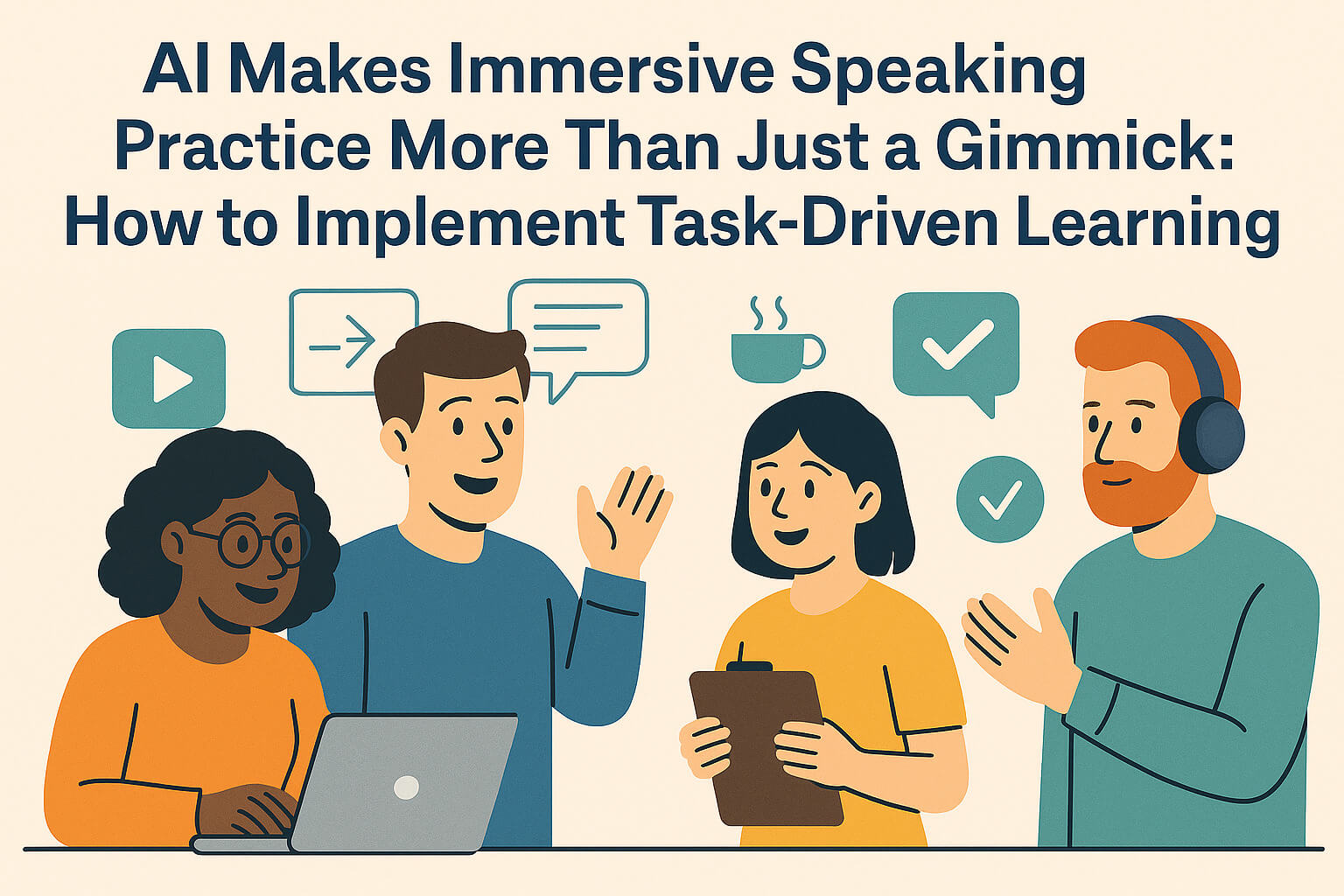 AI Makes Immersive Speaking Practice More Than Just a Gimmick